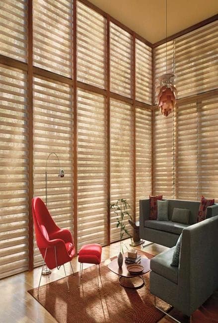 Triple Shade Blinds (Silhouette)